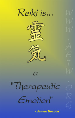 reiki - a therapeutic emotion
